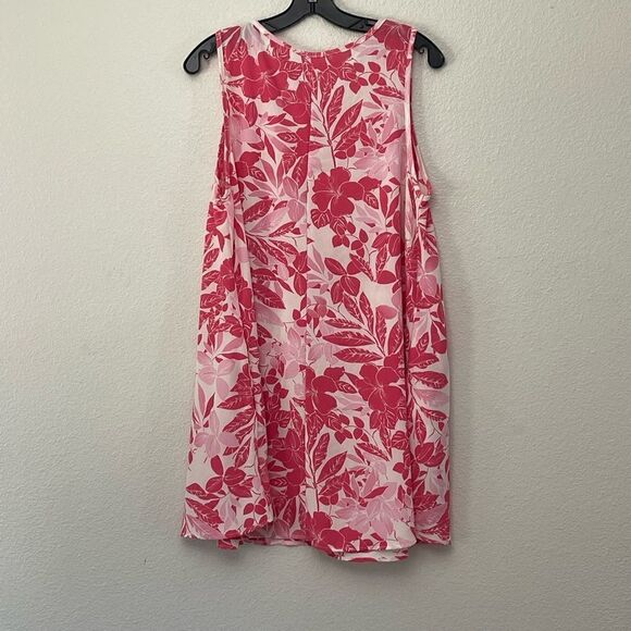 42Pops Sheer Tropical Dress Size XL - Picture 2 of 5